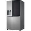 LG GSXE81PYBE American Fridge Freezer, Silver, E Rated,  Non-Plumbed