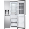 LG GSXE90BSAD American Fridge Freezer, Stainless Steel, D Rated,  Plumbed