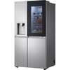LG GSXE90BSDD American Fridge Freezer, Stainless Steel, D Rated,  Plumbed