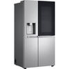 LG GSXE90BSDD American Fridge Freezer, Stainless Steel, D Rated,  Plumbed