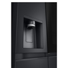 LG GSXE90EVAD American Fridge Freezer,  Plumbed, Black, D Rated