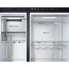 LG GSXE90EVDD American Fridge Freezer, Black, D Rated,  Plumbed