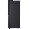 LG GSXE90EVDD American Fridge Freezer, Black, D Rated,  Plumbed
