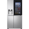 LG GSXE91BSAD American Fridge Freezer,  Non-Plumbed, Stainless Steel, D Rated