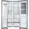 LG GSXE91BSAD American Fridge Freezer,  Non-Plumbed, Stainless Steel, D Rated