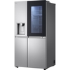 LG GSXE91BSAD American Fridge Freezer,  Non-Plumbed, Stainless Steel, D Rated