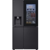LG GSXE91EVAD American Fridge Freezer, Black, D Rated,  Non-Plumbed