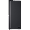 LG GSXE91EVAD American Fridge Freezer, Black, D Rated,  Non-Plumbed