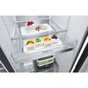 LG GSXE91EVAD American Fridge Freezer, Black, D Rated,  Non-Plumbed
