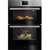 AEG GU5CP20M Built-In Electric Double Oven, Stainless Steel, A Rated