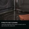 AEG GX7PB63FSB 7000 PizzaExpert Exclusiv Wi-Fi Enabled Built-In Electric Single Oven with Pyrolytic Cleaning, Black, A++ Rated