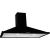 Leisure H102PK 100cm Chimney Cooker Hood, Black, C Rated