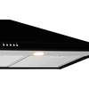 Leisure H102PK 100cm Chimney Cooker Hood, Black, C Rated