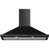 Leisure H92PK 90cm Chimney Cooker Hood, Black, C Rated