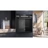 Siemens HB578GBS7B iQ500 Built-In Electric Single Oven with Pyrolytic Cleaning, Black, A+ Rated