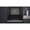 Siemens HB736G1B1B iQ700 Built-In Electric Single Oven, Black, A+ Rated
