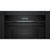 Siemens HB772G1B1B iQ700 Built-In Electric Single Oven with Pyrolytic Cleaning, Black, A+ Rated
