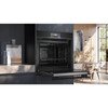 Siemens HB778G3B1B iQ700 Built-In Electric Single Oven with Pyrolytic Cleaning, Black, A+ Rated
