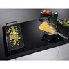 AEG HDB95623NB 8000 88cm Mixed Fuel Hob, Black