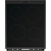 Hisense HDCEC5C10B Ceramic Electric Cooker with Double Oven, Black, A Rated