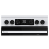 Hisense HDCEC5C10W Ceramic Electric Cooker with Double Oven, White, A Rated
