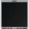 Hisense HDCEC6C20X Ceramic Electric Cooker with Double Oven, Stainless Steel, A Rated