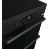 Hisense HDCEIT6C20B Induction Electric Cooker with Double Oven, Black, A Rated