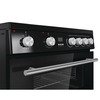 Hisense HDE3211BBUK Ceramic Electric Cooker with Double Oven, Black, A Rated