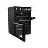 Hisense HDE3211BBUK Ceramic Electric Cooker with Double Oven, Black, A Rated