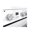 Hisense HDE3211BWUK Ceramic Electric Cooker with Double Oven, White, A Rated