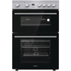 Hisense HDE3211BXUK Ceramic Electric Cooker with Double Oven, Stainless Steel, A Rated