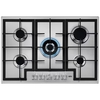 AEG HGB75400SM 75cm 5 Burner Gas Hob, Stainless Steel