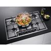 AEG HGB75420YM 6000 75cm 5 Burner Gas Hob, Stainless Steel