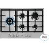 AEG HGB75500SM 3000 75cm 5 Burner Gas Hob, Stainless Steel
