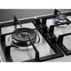 AEG HGB95522YM 6000 86cm 5 Burner Gas Hob, Stainless Steel