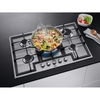 AEG HGX75400SM 3000 75cm 5 Burner Gas Hob, Stainless Steel