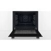 Bosch HHF113BA0B Series 2 Built-In Electric Single Oven, Black, A Rated