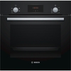 Bosch HHF113BA0B Series 2 Built-In Electric Single Oven, Black, A Rated