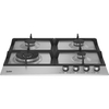 Beko HIAW64225SX 58cm 4 Burner Gas Hob, Stainless Steel