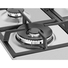 Beko HIAW64225SX 58cm 4 Burner Gas Hob, Stainless Steel