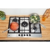 Beko HIAW75225SXE 75cm 5 Burner Gas Hob, Stainless Steel