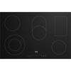 Beko HIC85402T 77cm Ceramic Hob, Black