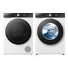 Hisense Heat Pump Tumble Dryer and Washing Machine Pack, 10kg, White, A+++ Rated