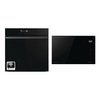 Hisense Built-In Electric Single Oven and Built-In Microwave with Grill Pack, Black, A+ Rated