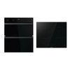 Hisense Built-Under Electric Double Oven and 60cm Induction Hob Pack, Black, A Rated