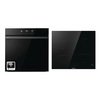 Hisense Built-In Electric Single Oven and 80cm Induction Hob Pack with Pyrolytic Cleaning, Black, A+ Rated
