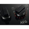 AEG HKB75450NB 8000 FlameLight 74cm FlameLight 5 Burner Gas Hob, Black