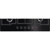 AEG HKB75450NB 8000 FlameLight 74cm FlameLight 5 Burner Gas Hob, Black