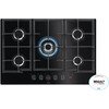 AEG HKB75450NB 8000 FlameLight 74cm FlameLight 5 Burner Gas Hob, Black