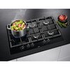 AEG HKB75820NB 6000 74cm 5 Burner Gas Hob, Black